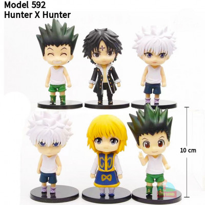 Action Figure Set - Model 592 : Hunter X Hunter